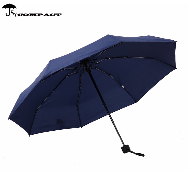 SY COMPACT Travel Umbrella - Lightweight Portable Compact Mini Compact Umbrellas, Travel Essentials (Blue) - Image 3